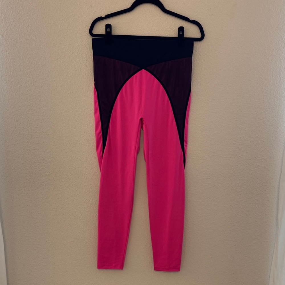 Savage X Fenty Black and Pink Leggings